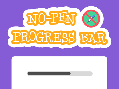 No-Pen Progress Bar v2.1