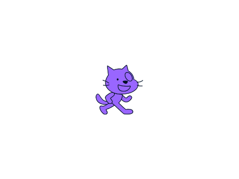 purple cat