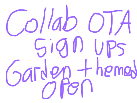 220+ COLLAB OTA (OTA COLLAB) SIGN UPS