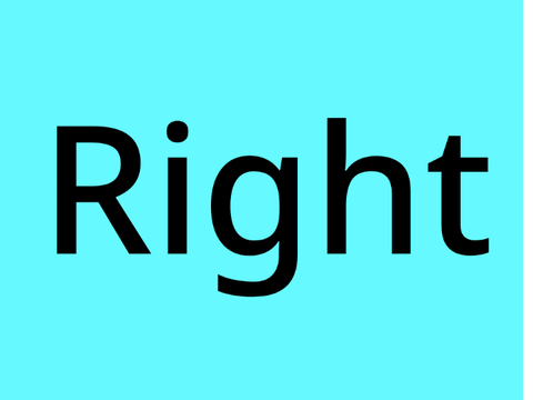 Right