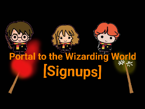 Portal to the Wizarding World Sign Up