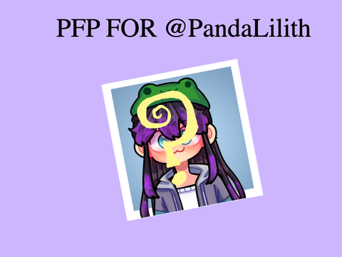 PFP for @PandaLilith By:Designs Infinity