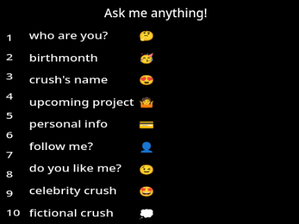 Ask Me! remix