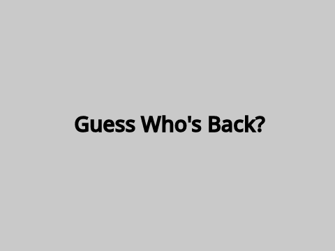 Guess Who's Back?! Return 3.0