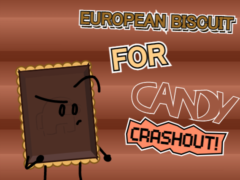 heres a chocolate biscuit.