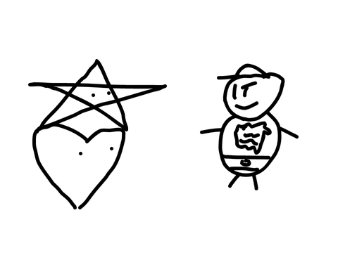 me in my imagination vs pop culture bully