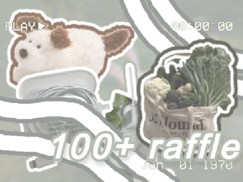 100+ RAFFLE !? (CL0S3D)