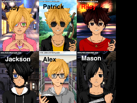My Male Demigod OC's