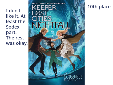 Rating KotLC books!