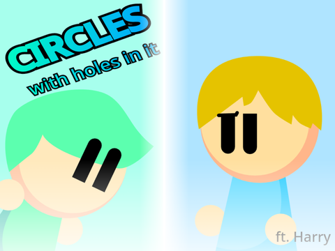Circles with holes in ft Harry || #Animation