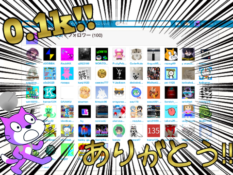 フォロワー100人ありがとう‼︎