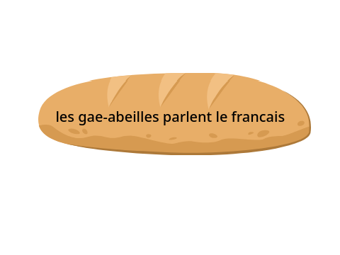 les gaeabeilles parlent le francais