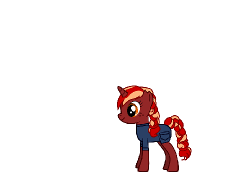 my crystal north pony