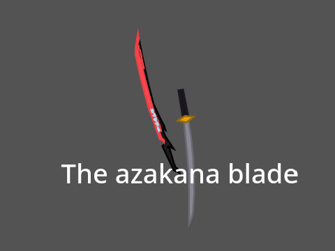 AUT : the blade that seperated heaven and hell... forged by the devil himself... YONE