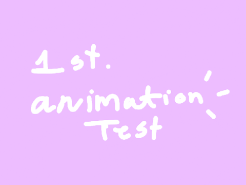 ✪ : 1st animation test :00