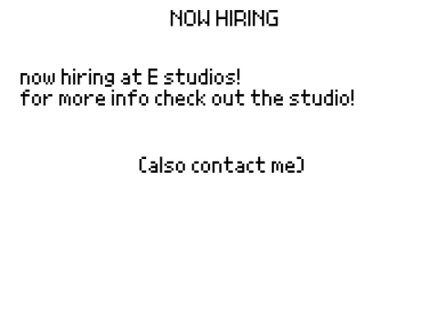 Now hiring!