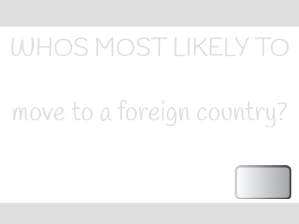 WHOS MOST LIKELY TO