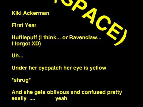 Kiki Ackerman (Hogwarts RP)