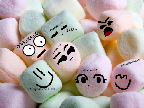 Add yourself as a marshmallow