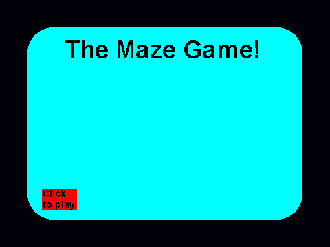 Not-Scary Maze
