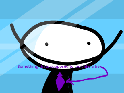 ت PFP trend. someone help me with my bad art. thats supposed to be a tie