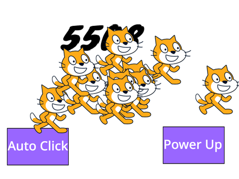 Mermon版猫クリッカー