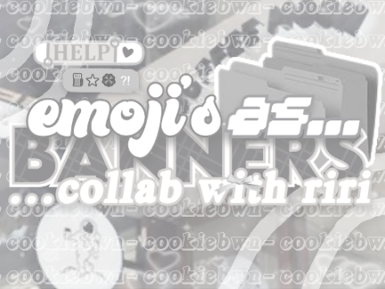 ⇄ ?! ⭐ emoji's as banners