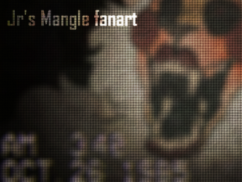 (TW: frightening) Jr's Mangle fanart