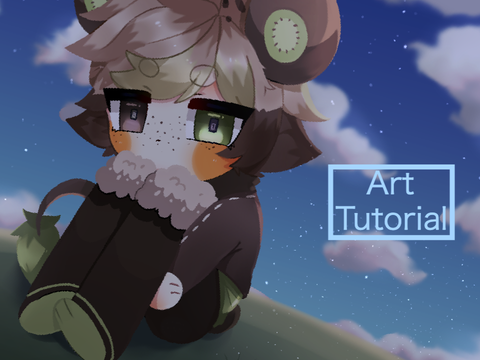 ⌲ Anime Process Tutorial ༄ؘ