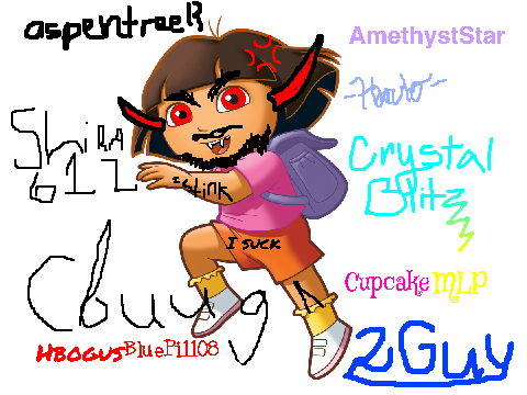 Sign If You Hate Dora! remix