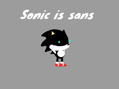 Sonic is sans