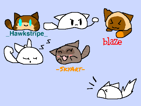 Add yourself as a cat mochi!