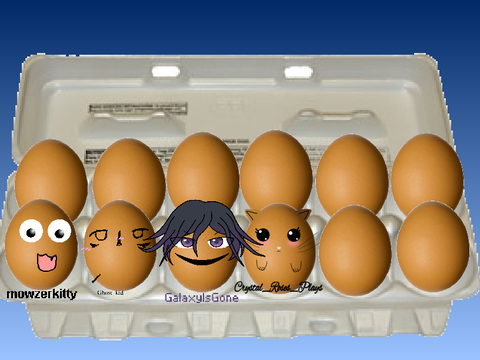 Kitty as an Egg! :3