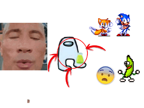 scratch cat eat amogus potion