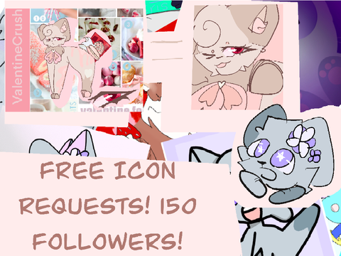 150 followers Icon Requests