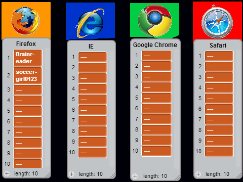 Add your name to your favorite web browser!!! remix remix