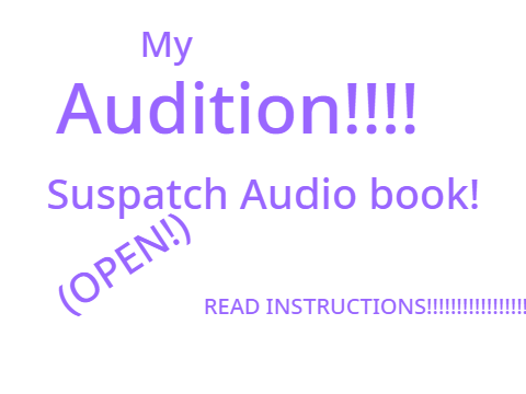 {OPEN} A Suspicious Audiobook Audition! Uh yes