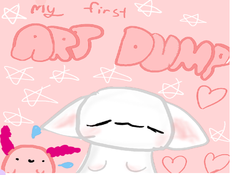 My first mini art dump (-w-)
