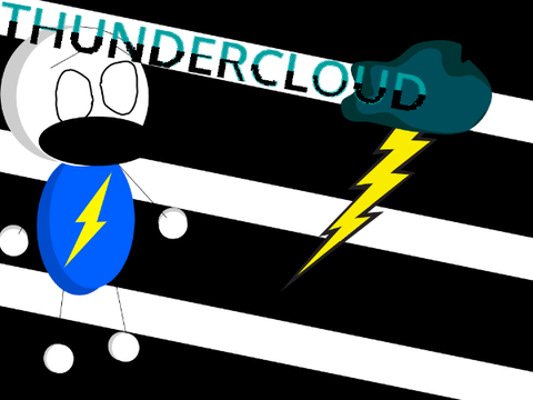 THUNDER CLOUD                    #thunder #cloud #thundercloud #iregretthethingidid #animation