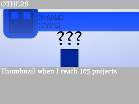 Thumbnail when I reach 105 projects