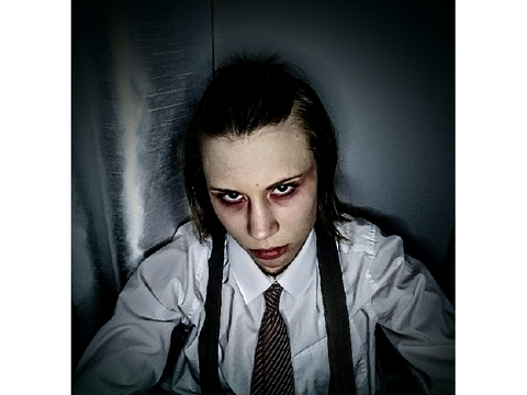 This is my oc dice. This is a cosplay I did of them 