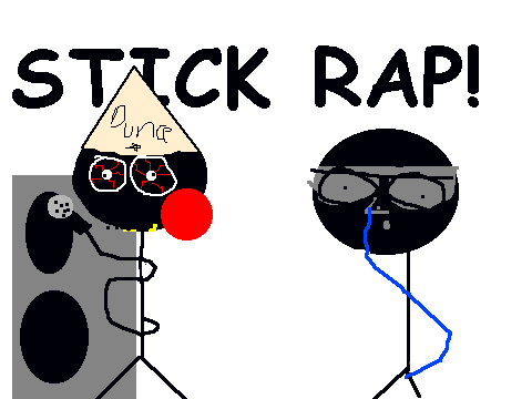 Making fun of stick rap