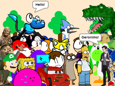Add yourself in the dinosaur age remix 