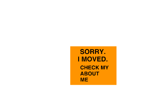 My icon when I move