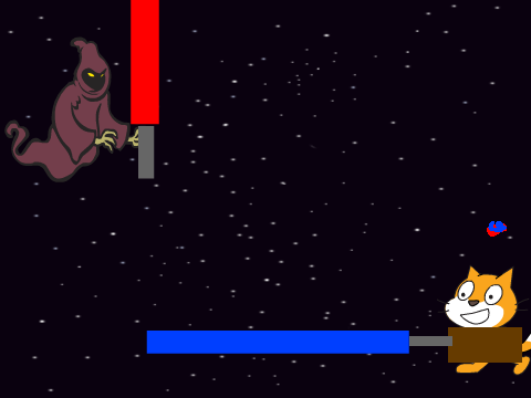 lightsabbers!