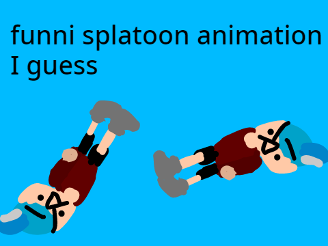 Splatoon be like