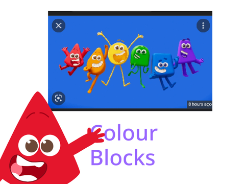 Colourblocks due to the existence anyone make a Vector