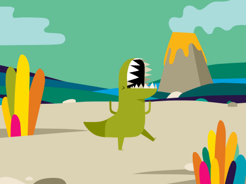 DANCING DINOSAUR