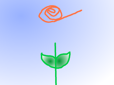 Revolving Flower Animation