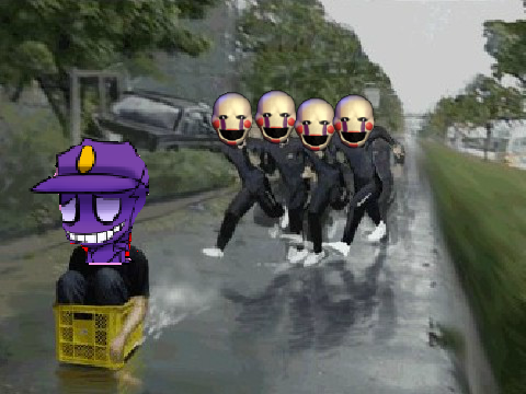 Catch that Purple guy